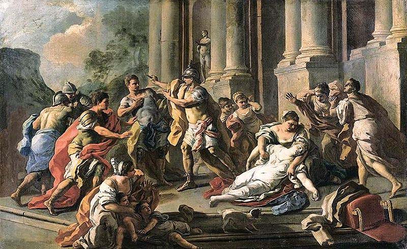 Horatius Slaying His Sister after the Defeat of the Curiatii